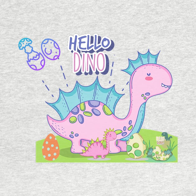 HELLO DINO by MeKong